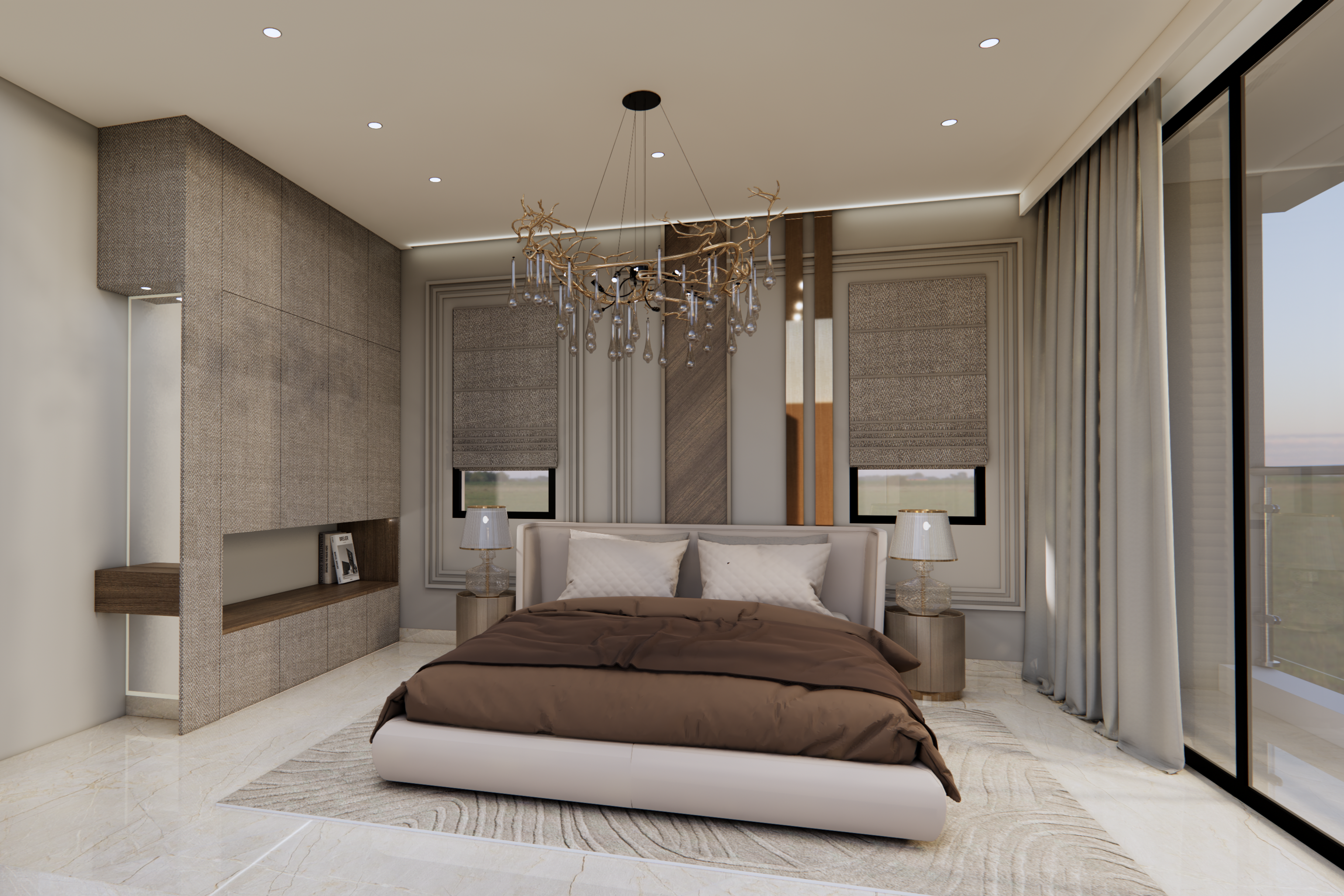 Highgate Residences Living Room – Ultra Luxury Apartments Chennai